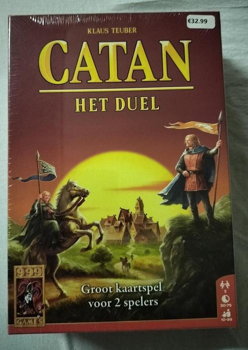 Catan het duel Nieuw en ongeopend, Hobby en Vrije tijd, Gezelschapsspellen | Bordspellen, Nieuw, Ophalen of Verzenden