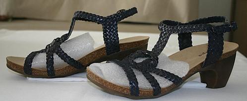 Zomerse sandalen met hak Mt 38, Kleding | Dames, Schoenen, Nieuw, Sandalen of Muiltjes, Blauw, Ophalen of Verzenden