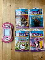 Vtech Mobigo console voor kinderen en 4 spelletjes, Games en Spelcomputers, Games | Overige, Ophalen, Zo goed als nieuw
