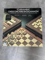 Gezelschapsspel 3 in 1 schaken, dammen, backgammon, Hobby en Vrije tijd, Gezelschapsspellen | Bordspellen, Een of twee spelers