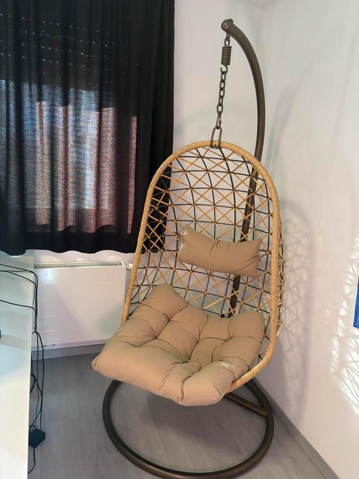 Fauteuil hamac, Maison & Meubles, Fauteuils, Comme neuf, Métal, Enlèvement