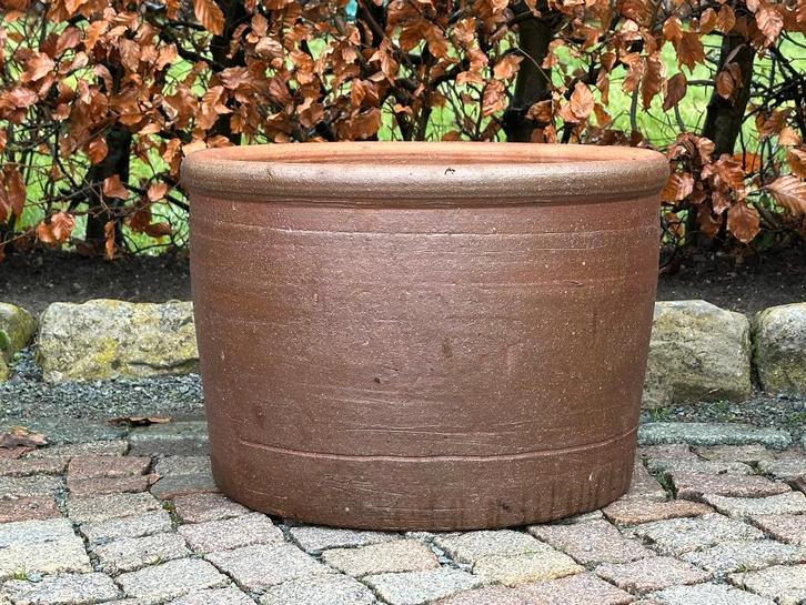 terracotta bloempot - diam. 40 - h. 31 cm -uitstekende staat, Tuin en Terras, Bloempotten, Terracotta, Binnen, Balkon, Tuin, Ophalen