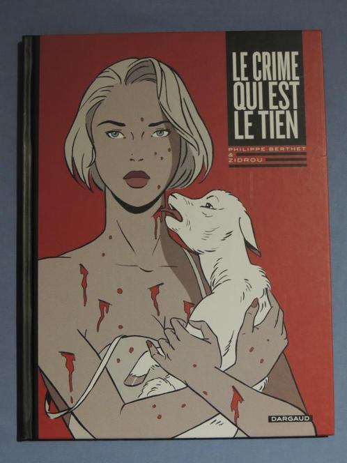 Le crime qui est le tien, EO, couverture rigide, Livres, BD, Comme neuf, Une BD, Enlèvement ou Envoi