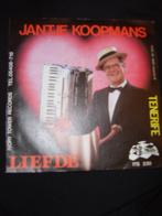 Jantje koopmans liefde, Cd's en Dvd's, Ophalen of Verzenden, Zo goed als nieuw, Levenslied of Smartlap
