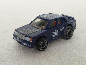 Darda: Mercedes 190 E 2.5 - 16 nummer 28 blauw, Enlèvement ou Envoi, Utilisé, Voiture
