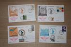 Enveloppen ballonvaart met Belgische zegels, Timbres & Monnaies, Lettres & Enveloppes | Belgique, Enlèvement ou Envoi