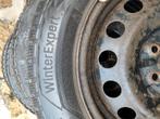 Jantes 5x100 avec pneus neige UNIROYAL 15", Auto-onderdelen, Banden en Velgen, Ophalen, Gebruikt, Winterbanden, Band(en)