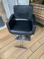 Fauteuil coiffeur avec pédale couleur noir, Enlèvement, Utilisé