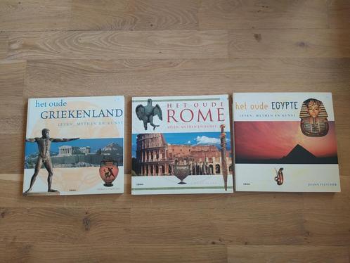 Griekenland, Rome en Egypte (10 euro per boek), Livres, Histoire mondiale, Comme neuf, Enlèvement ou Envoi