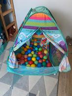 Speeltent + ballenbad, Ophalen, Zo goed als nieuw
