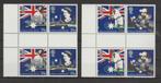 Grande-Bretagne 1988 200 ans de paires de gouttières austral, Timbres & Monnaies, Timbres | Europe | Royaume-Uni, Envoi