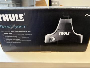 THULE dakdrager RAPID SYSTEM 754, Enlèvement, Utilisé, Land Rover