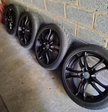 4 Belle Jantes 5x112 en 17"+4 Pneus neuf 380€ beschikbaar voor biedingen