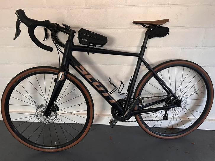 Koers fiets scott, Fietsen en Brommers, Fietsen | Racefietsen, Zo goed als nieuw, Aluminium, Ophalen