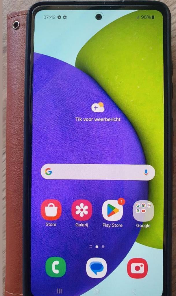 Samsung Galaxy a 52 128gb zwart, Telecommunicatie, Mobiele telefoons | Samsung, Ophalen of Verzenden, Zwart, Galaxy A