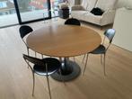 Ronde tafel 120cm Leolux, Ophalen, Gebruikt, Rond, Vijf personen of meer