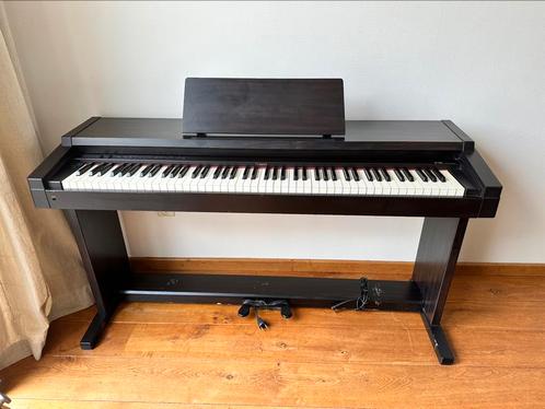 Elektrische piano Roland HP 1600e, Muziek en Instrumenten, Piano's, Gebruikt, Piano, Zwart, Digitaal, Ophalen of Verzenden