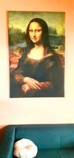 Grote canvas Mona Lisa  100cm -50cm, Enlèvement ou Envoi