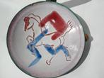 Ernest BERNARDY 1969 VIRTON keramiek bord gesigneerd paard, Ophalen of Verzenden