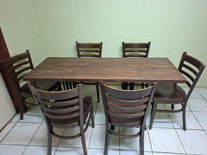 Horeca binnen meubels tafels en stoelen., Huis en Inrichting, Complete inboedels, Ophalen