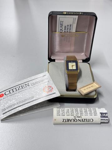 Vintage Citizen CTZ-6618 ca 1970 pols horloge dames Vierkant beschikbaar voor biedingen