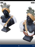 Paar Venetiaanse bustes in Moorse stijl, Antiek en Kunst, Ophalen