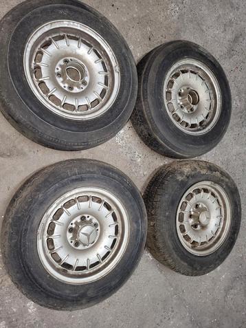 Mercedes barock velgen w107 w108 w126 w123 w116 beschikbaar voor biedingen