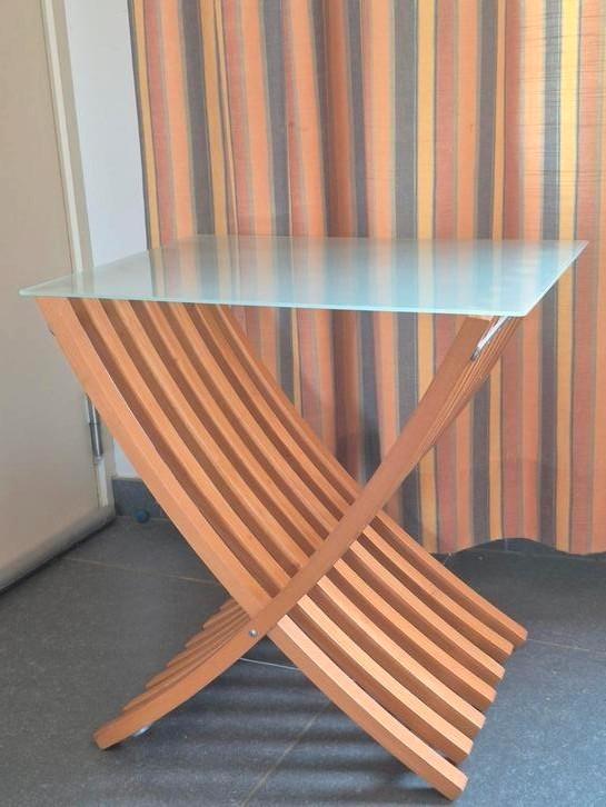 Set van 2 vintage IKEA design tafeltjes model Ekeberg, Huis en Inrichting, Lampen | Tafellampen, Ophalen