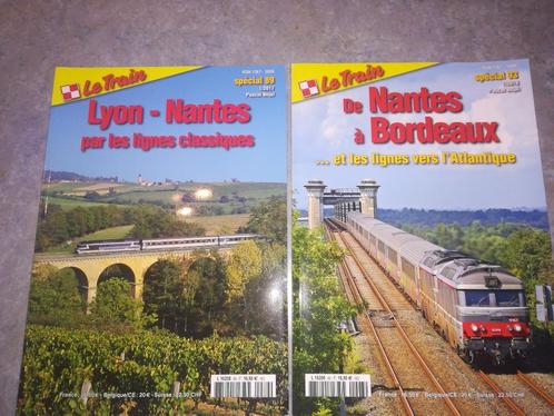 2 Revues Hors series"Le Train" BORDEAUX/LYON - NANTES, Hobby & Loisirs créatifs, Trains miniatures | HO, Neuf, Livre, Revue ou Catalogue