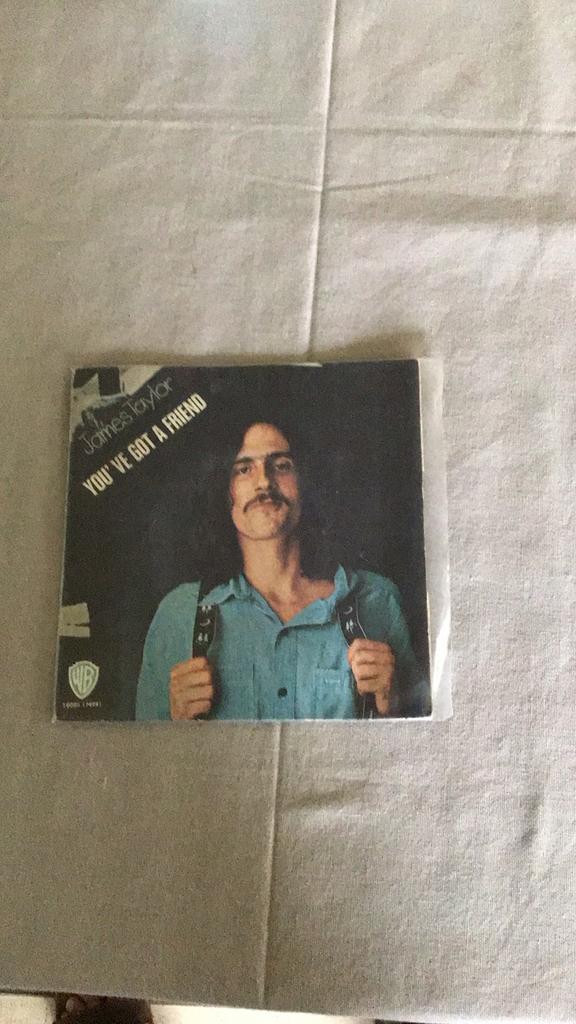 Ook zeldzaam single James Taylor, Cd's en Dvd's, Vinyl Singles, Gebruikt, Single, Overige genres, 7 inch, Ophalen of Verzenden