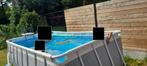 Intex opzetzwembad 2m x 4m, Tuin en Terras, Gebruikt, 200 tot 300 cm, Rechthoekig, Ophalen