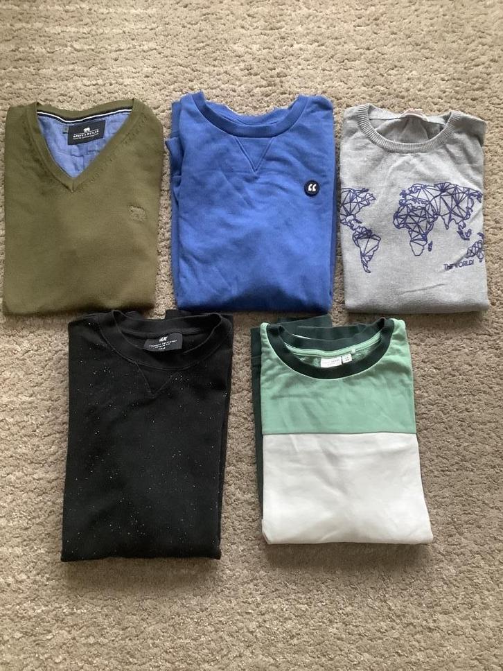 Pakket truien maat 14-16 jaar, Kinderen en Baby's, Kinderkleding | Kinder-kledingpakketten, Zo goed als nieuw, Maat 164, Ophalen