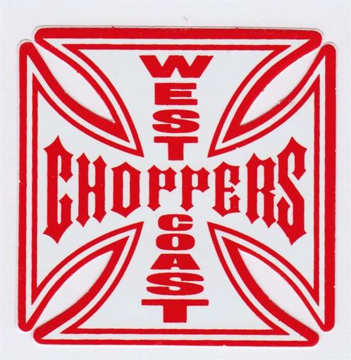 West Coast Choppers sticker #6, Motoren, Accessoires | Stickers, Verzenden