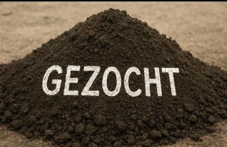 Gezocht zwarte /leem grond, Tuin en Terras, Aarde en Mest, Ophalen of Verzenden