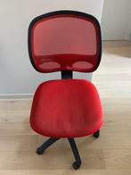 Bureaustoel (rood) in goede staat, Ophalen, Gebruikt, Rood, Bureaustoel