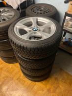 Velgen met banden 225/45/17 M+S bridgestone/velgen/5x120, Ophalen, Zo goed als nieuw