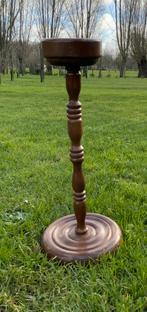 Vintage houten staander voor asbak, Ophalen