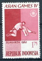 INDONÉSIE : ZB 356 MH 1962 4èmes Jeux asiatiques à Jakarta, Enlèvement ou Envoi, Non oblitéré, Asie du Sud Est