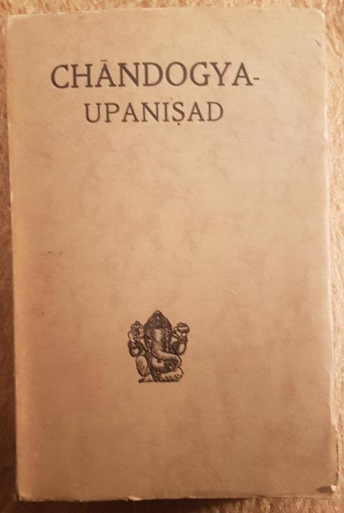 Chandogya-Upanisad, Livres, Littérature, Utilisé, Enlèvement ou Envoi