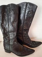 Zwarte cowboy boots dames, 38, Kleding | Dames, Zo goed als nieuw, Ophalen