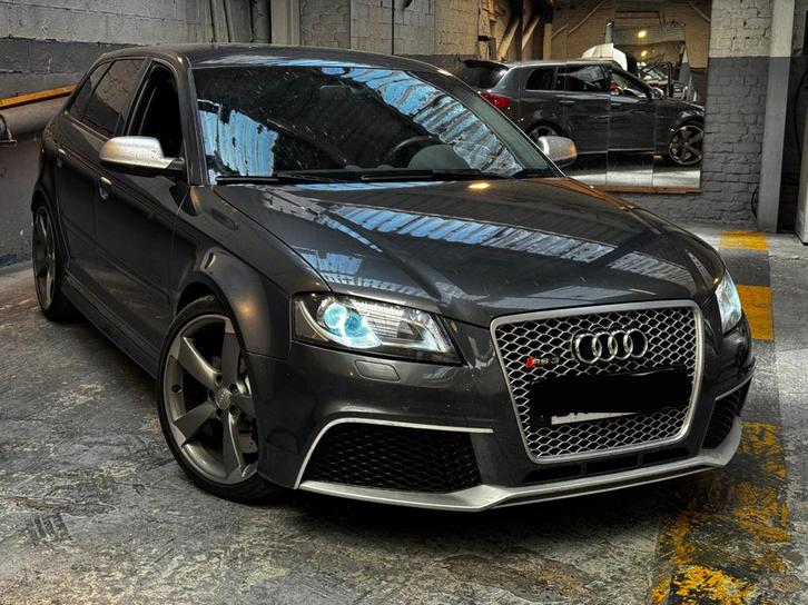 Audi rs3 8p 340 chv, Auto's, Audi, Bedrijf, Quattro, Bluetooth, Zwart, Grijs, Leder, Ophalen