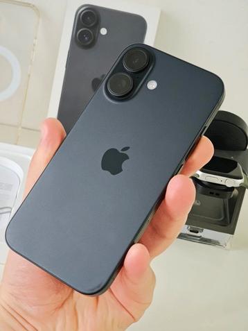 iPhone 16 128GB Zwart - Garantie bij Apple beschikbaar voor biedingen