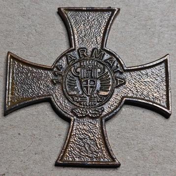 Kruis van het XI Leger Herdenkingskruis, Verzamelen, Militaria | Tweede Wereldoorlog, Ophalen of Verzenden, Lintje, Medaille of Wings
