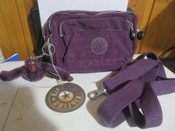Kipling tasje, Enlèvement, Neuf, Violet, Kipling