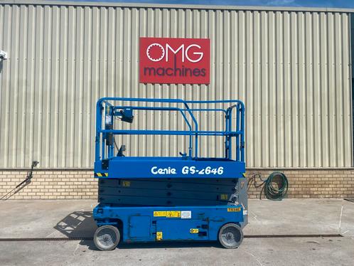 2015 Genie GS2646, Schaar hoogwerker, 10 meter, Zakelijke goederen, Machines en Bouw | Liften, Steigers en Ladders
