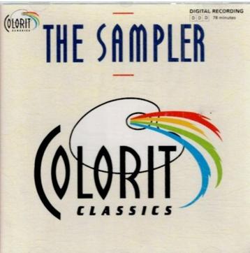 cd   -   the sampler  colorit classics disponible aux enchères