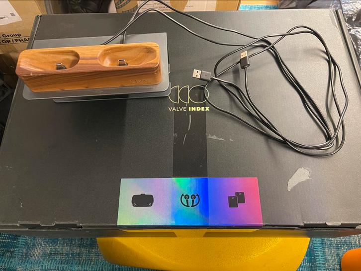 VR Valve Index Set inkl. 2 Base-Stations + Charging Stand, Games en Spelcomputers, Virtual Reality, Pc, VR-bril, Ophalen