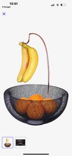 Berlinger fruitmand & bananenhanger nieuw, Overige materialen, Mand, Rond, Nieuw
