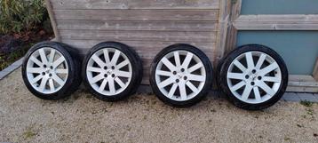 Originele 17-inch velgen afkomstig van een Peugeot 207 cc. beschikbaar voor biedingen