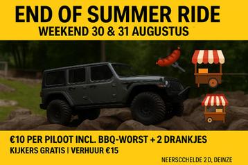 RC 4x4 Crawler parcours Deinze. End of Summer Ride 30 & 31/8 beschikbaar voor biedingen